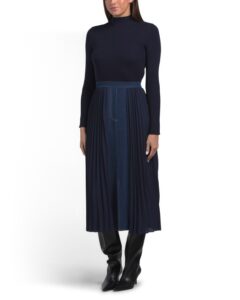 Denim Twofer Dress