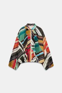 Printed Bomber Jacket