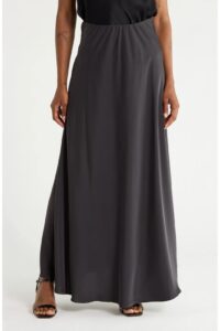 Bias Cut Maxi Skirt