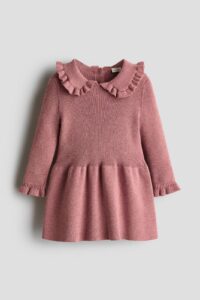Cotton-knit Dress