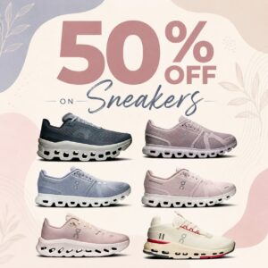 50% off on Running Sneakers!!