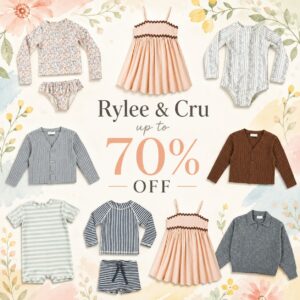Up to 70% off Rylee & Cru!!