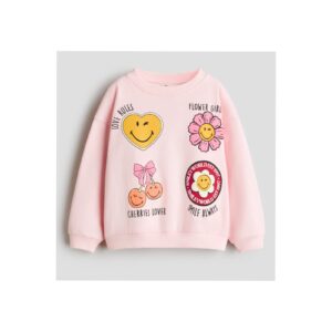 Oversized Printed Sweatshirt