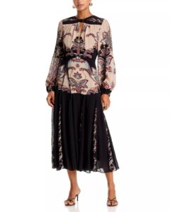 Tapestry Midi Dress
