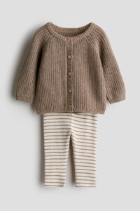 2-piece Cotton-knit Set