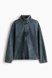 Denim Pullover Shirt