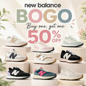 Bogo! Buy One, Get One 50% off New Balance!!