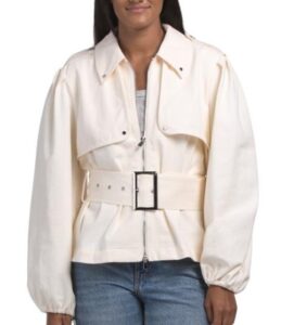 Brighton Belted Zip Front Jacket