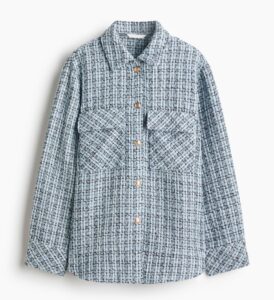 Bouclé Overshirt