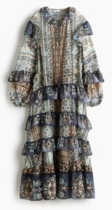 Flounced Tunic Dress