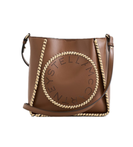 Raffia Trim Crossbody Bag
