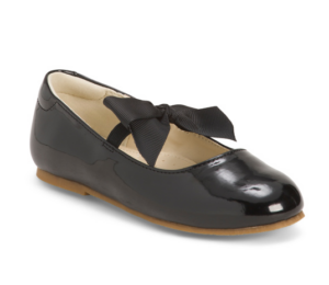 Amelia Faux Patent Bow Flats (toddler Little Kid Big Kid)