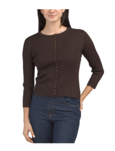 Ribbed Cardigan