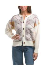 Argyle Cardigan