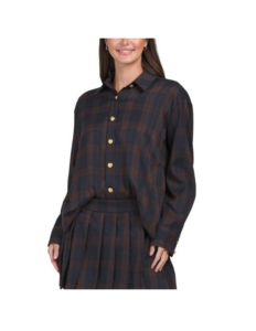 Checkered Shacket