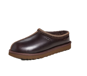 Tasman Regen Leather Slippers Size 8