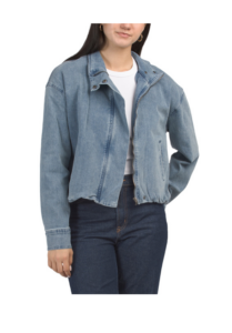 Denim Bomber Jacket
