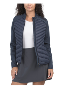 Hybrid Quilted Stretch Tech Interlock Jacket