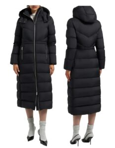 Belle Cote Long Water Repellent 800 Fill Power Down Parka