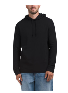 One and Only Long Sleeve Hooded Thermal Shirt
