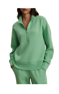 Mavis Half Zip Sweatshirt