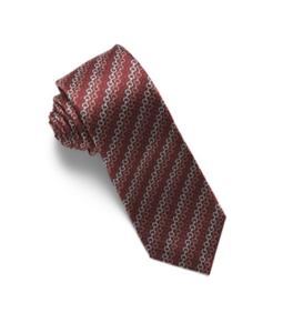 Silk Horsebit Chain Designer Tie