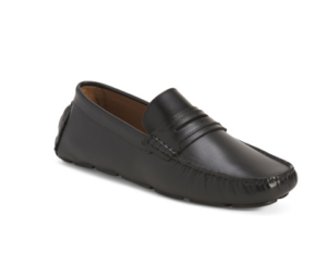 Men's Leather Lewis Penny Driver Loafers