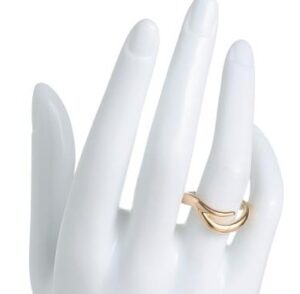 14kt Gold Crossover Ring