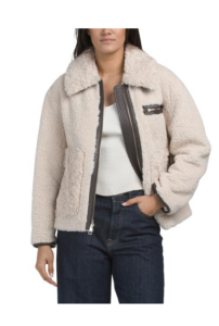Faux Shearling Coat