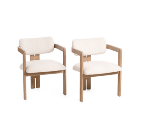 Set of 2 24x30 Ashley Dining Chairs