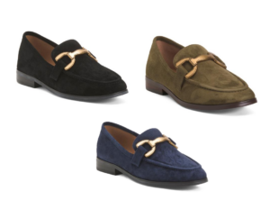 Suede Dress Loafers