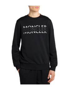 Men's Split Logo Cotton Sweatshirt