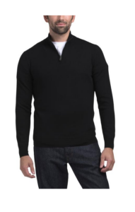 Men's Quarter Zip Sweater