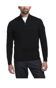 Image of sale on Men’s Quarter Zip Sweater