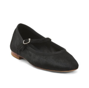 Leather Dance Mary Jane Flats