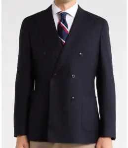 Image of sale on Oasis Double Breasted Wool Blend Sport Coat