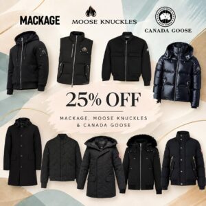 Men's Outerwear 25% off