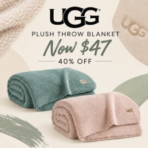 Sage Plush Throw Blanket