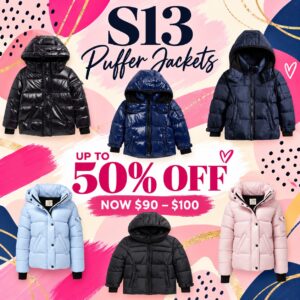 Kids Puffer Jackets Up to 50% off