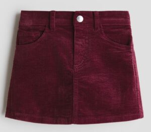 Corduroy Skirt