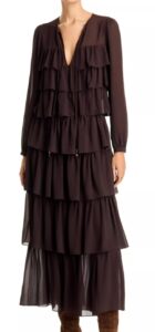 Ruffled Tiered Maxi Dress