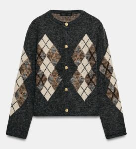 Diamond Knit Cardigan