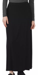 Ribbed Maxi Skirt