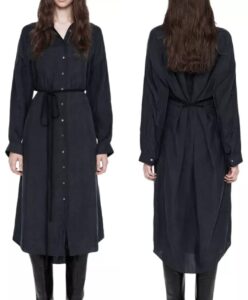 Yurra Tie Waist Shirt Dress