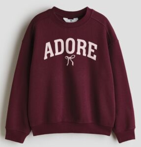 Loose-fit Printed Sweatshirt
