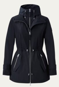 Melany Hooded Raincoat