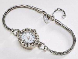 Circle Glitz Wrap Watch