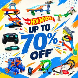 Up to 70% off Hot Wheels!!