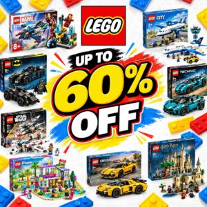 Up to 60% off Lego!!