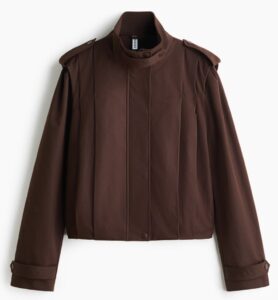 Oversized Pleated Jacket